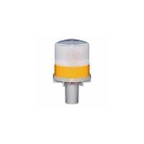 Flashing solar warning light