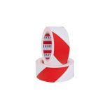 Warning safety tape-Red and White