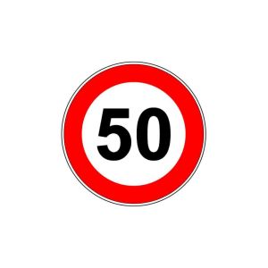 Road sign Maximum speed