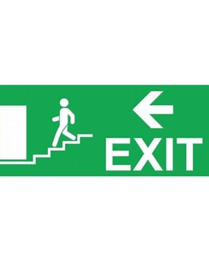 SIGN EXIT LEFT 30*15CM