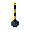 Movable and Refillable PE Warning Column 90-30CM.