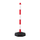 MOVABLE AND REFILLABLE PE WARNING COLUMN 90-30CM.