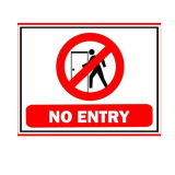 NO ENTRY SIGN